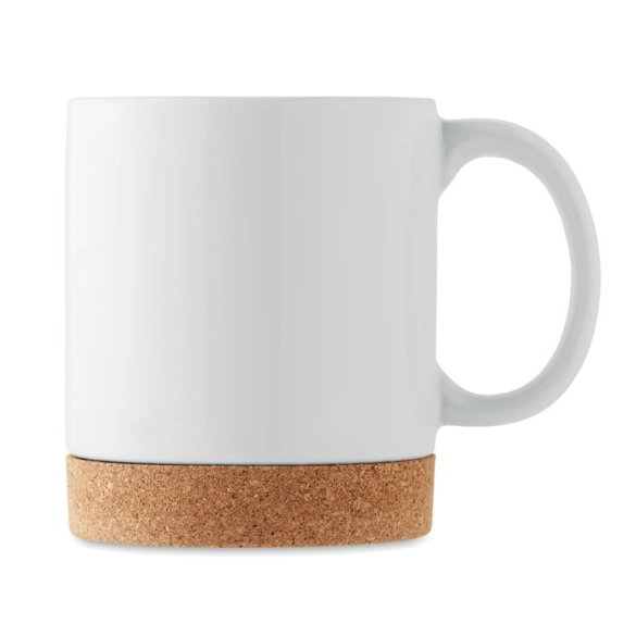 Mug céramique et liège pour sublimation 280ml "Toledo"