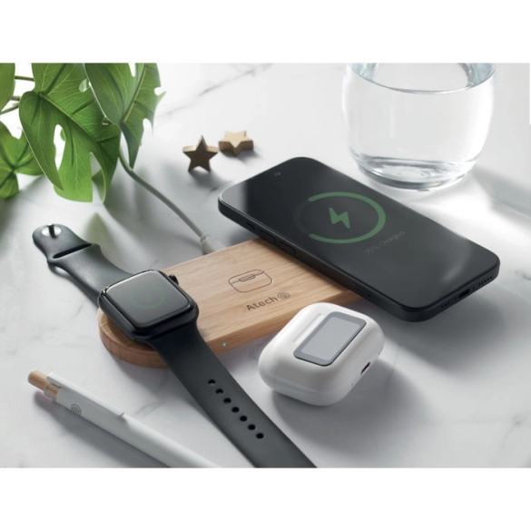 RECPAD, Chargeur sans fil 3 en 1 15W