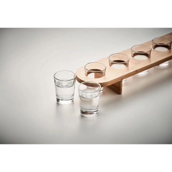 IN A RAW, Lot de 6 verres à shot