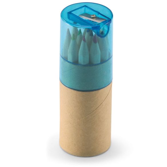Tube 12 crayons de couleur "Marne"