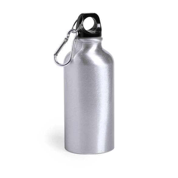 Bouteille aluminium avec mousqueton 400ml "Canova"