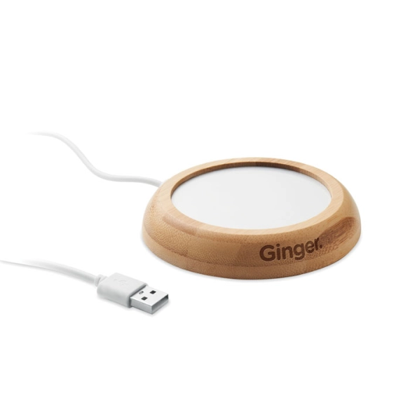 MUGLET, Chauffe-tasse  en bambou