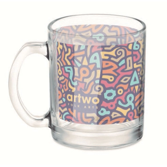 Mug verre spécial sublimation 300ml "Detroit"