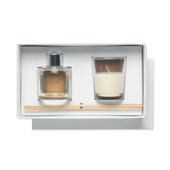 MUSKA SET, Set  bougies et diffuseur
