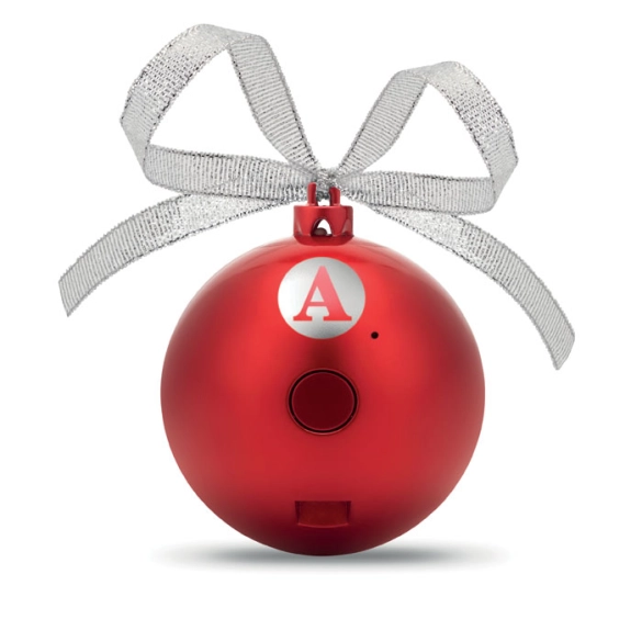 JINGLE BALL, Haut parleur boule de Noël
