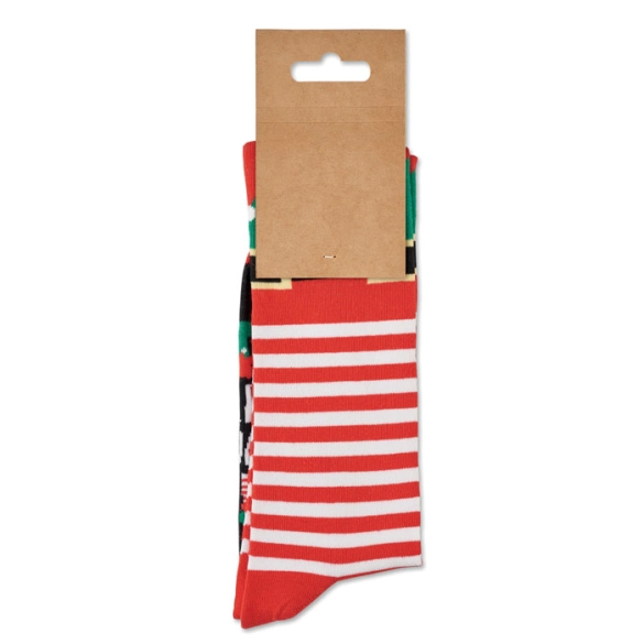 SOC MEDIUM, Paire de chaussettes de Noël M