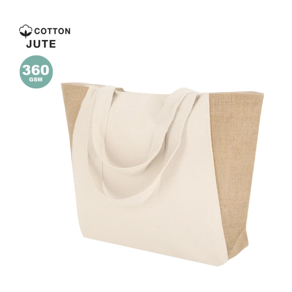 Sac de courses jute et coton "Koener"