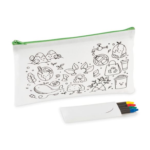 CRAY, Trousse 4 crayons de couleur
