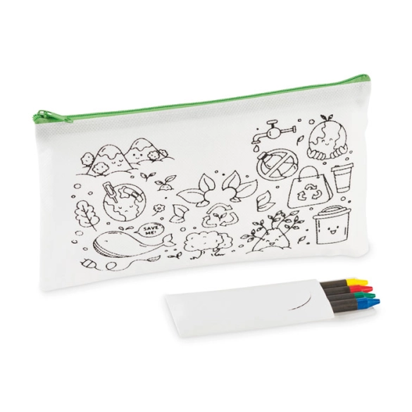 CRAY, Trousse 4 crayons de couleur