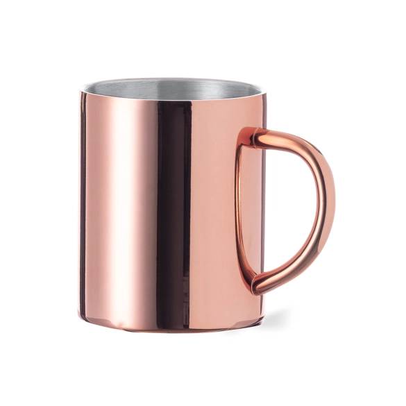 Tasse acier inox et cuivre 280ml "Journey"