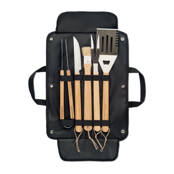 ALLIER, 5 outils BBQ dans une pochette