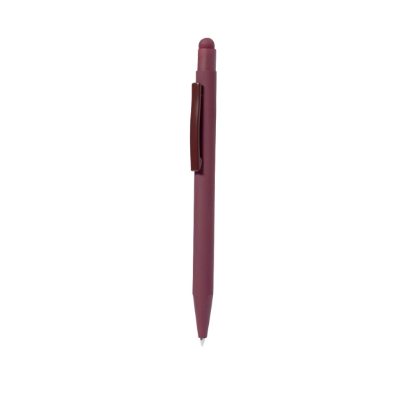 Stylo stylet avec finition caoutchouc "Tirfel"