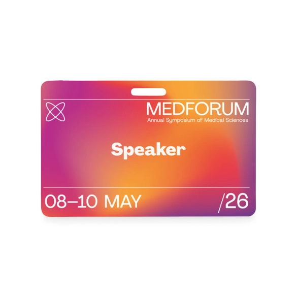 BADSMALL, Badge pour lanyard 54 x 86 mm