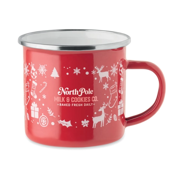 SEASOMEL, Mug de Noël en émail 300ml