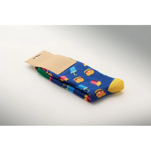 FUNNY M, Chaussettes motifs amusants M