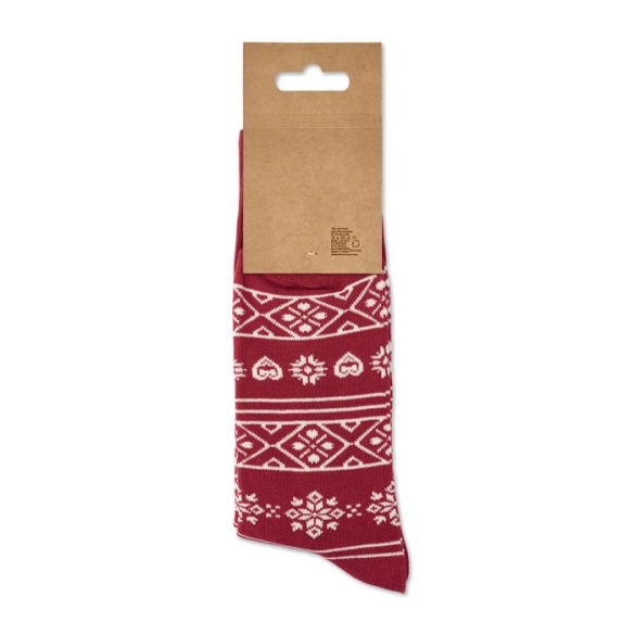 SOC MEDIUM, Paire de chaussettes de Noël M