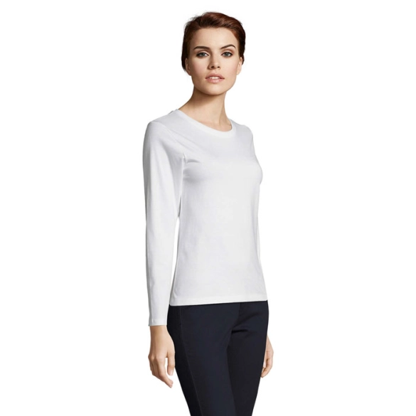 T-shirt femme manches longues 190gr "Melissa"