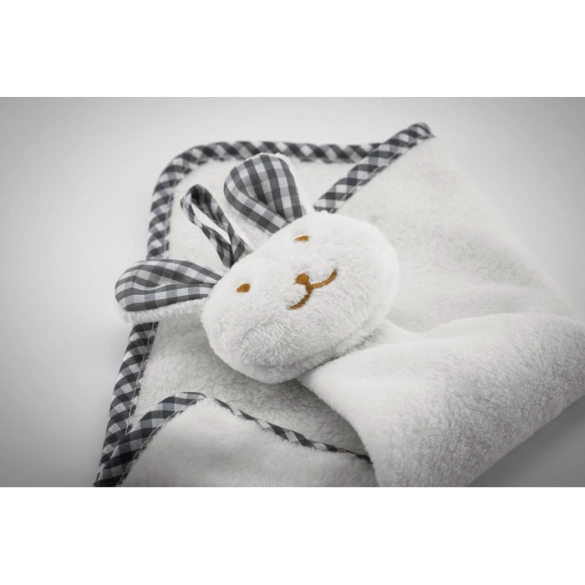 HUG ME, Serviette lapin en peluche