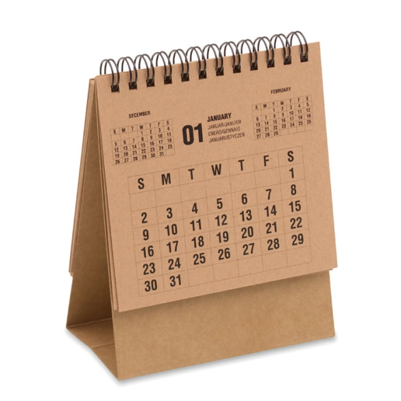 YEARS, Calendrier de bureau de 4 ans