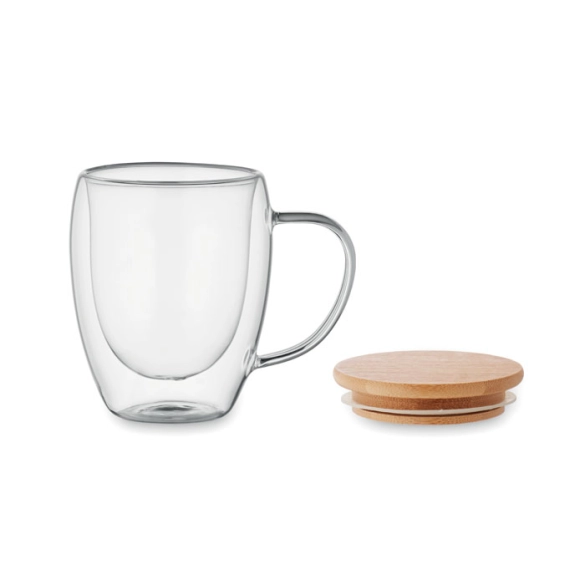 Tasse en verre double paroi 250ml "Avelia"