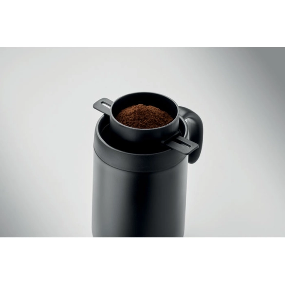 CAFETITO, Mug double paroi filtre à café