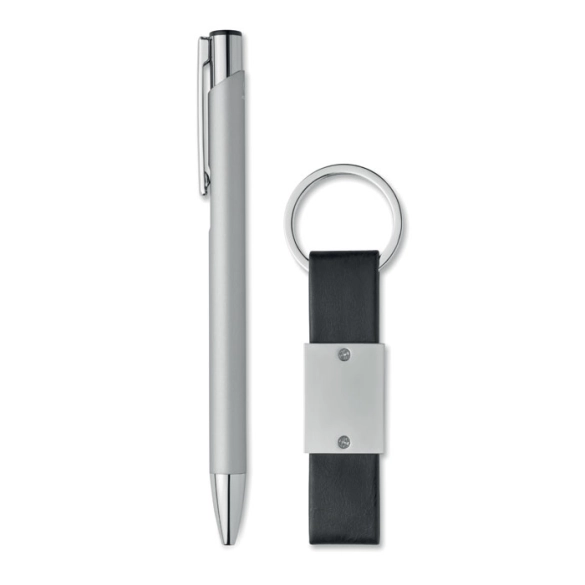 ESCRI SET, Set stylo à bille et porte-clés en