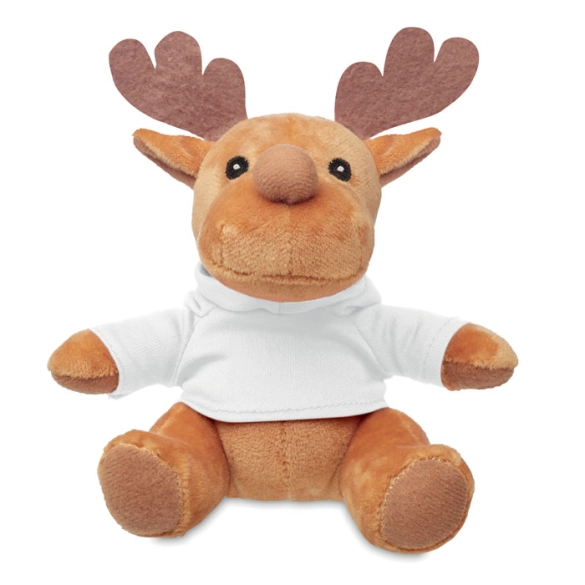 RUDOLPH, Renne en peluche avec capuche