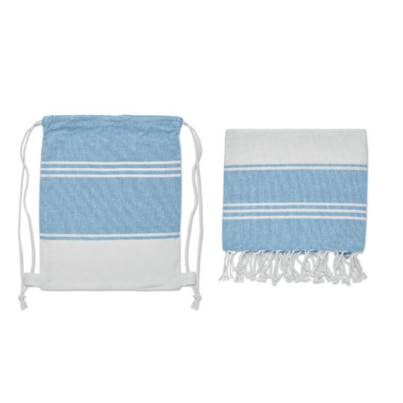 Fouta et sac assorti "Quinox"