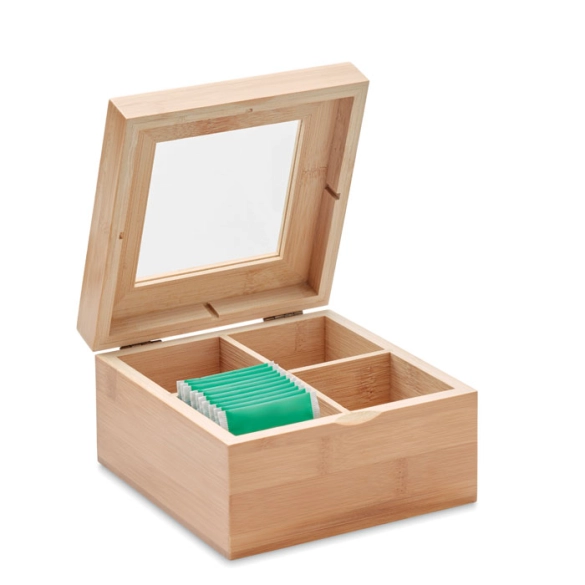 CAMPO TEA, Boîte à thé en bambou
