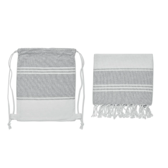 Fouta et sac assorti "Quinox"