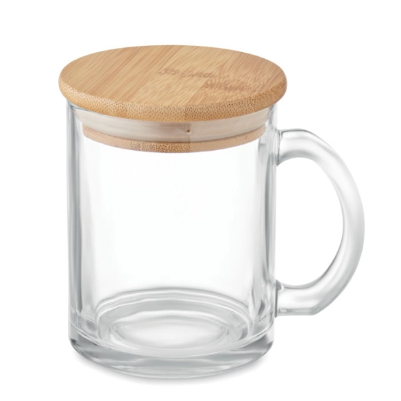 Mug en verre recyclé 300ml "Sicosta"