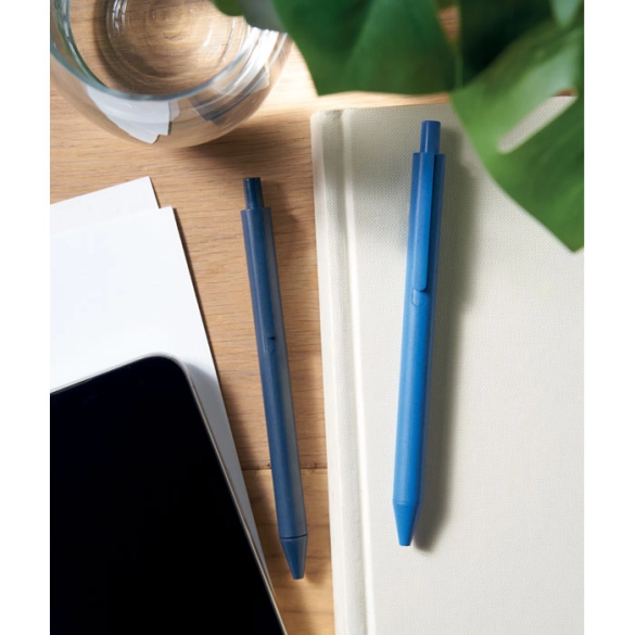 PECAS, Stylo poussoir blé paille  PP.