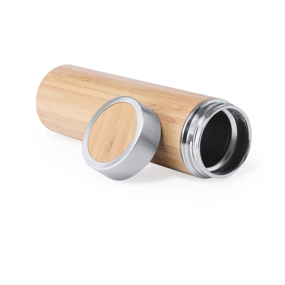 Bouteille thermos en bambou 500ml "Silaro"