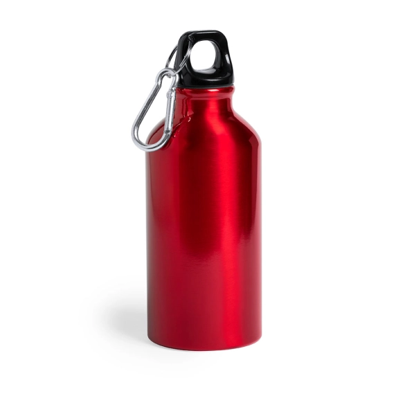 Bouteille aluminium avec mousqueton 400ml "Canova"