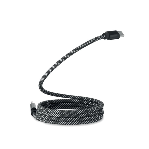 BRAID, Câble magnétique en RPET