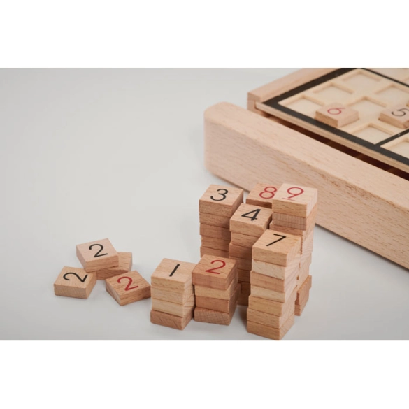 SUDOKU, Jeu de plateau sudoku en bois