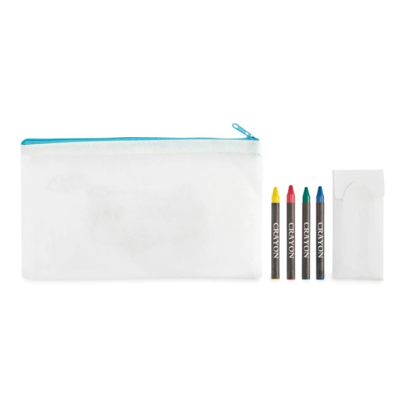 CRAY, Trousse 4 crayons de couleur