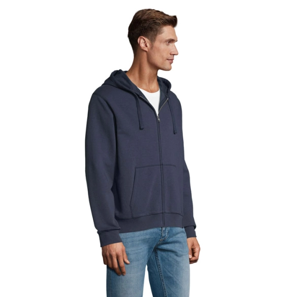 Veste zippée homme avec capuche 280gr "Conil-men"