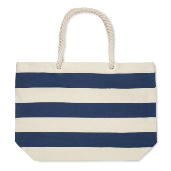 Sac de plage bicolore en coton 220 gr "Emma"