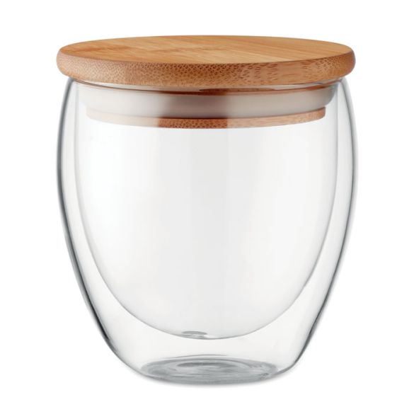 TIRANA SMALL, Verre double paroi 250 ml
