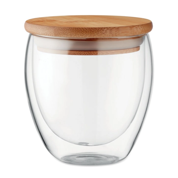 TIRANA SMALL, Verre double paroi 250 ml