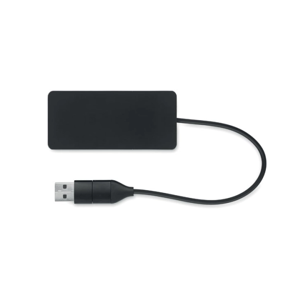 HUB-C, Hub USB 3 ports avec câble 20cm