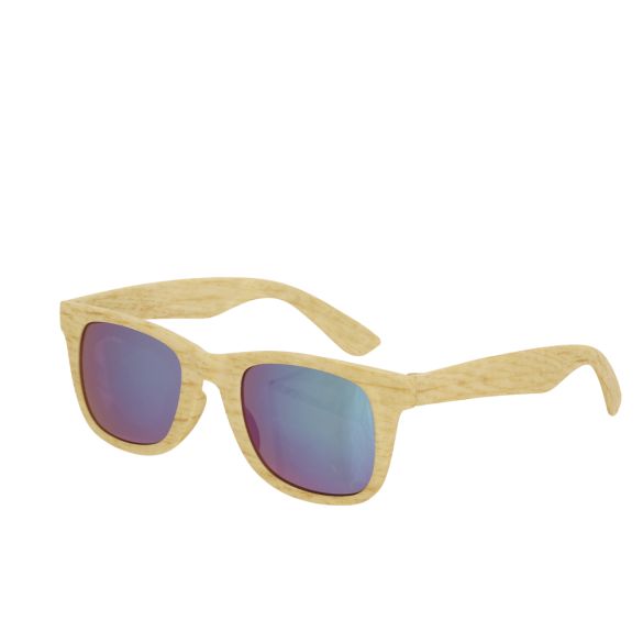 Lunettes de soleil monture bois "Lircle"