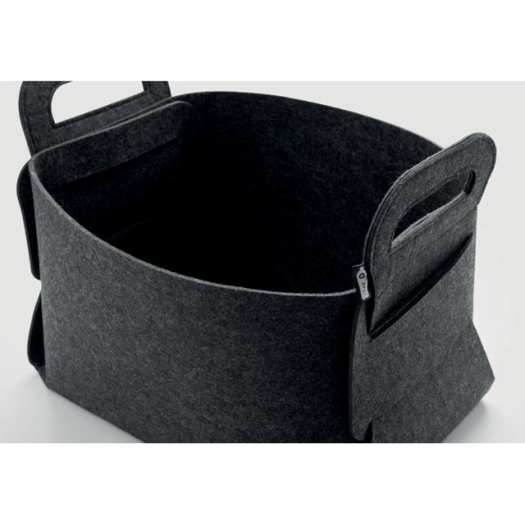 FIALAN, Panier pliable en feutre RPET