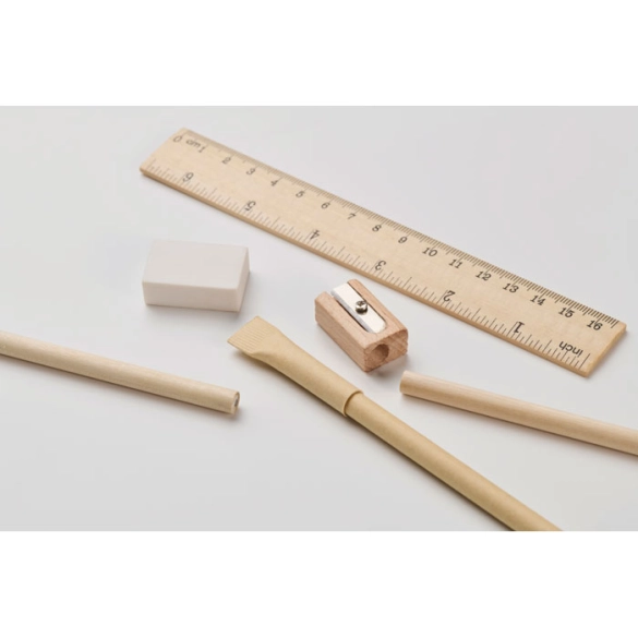 Set d'écriture tube en papier "Calpan"