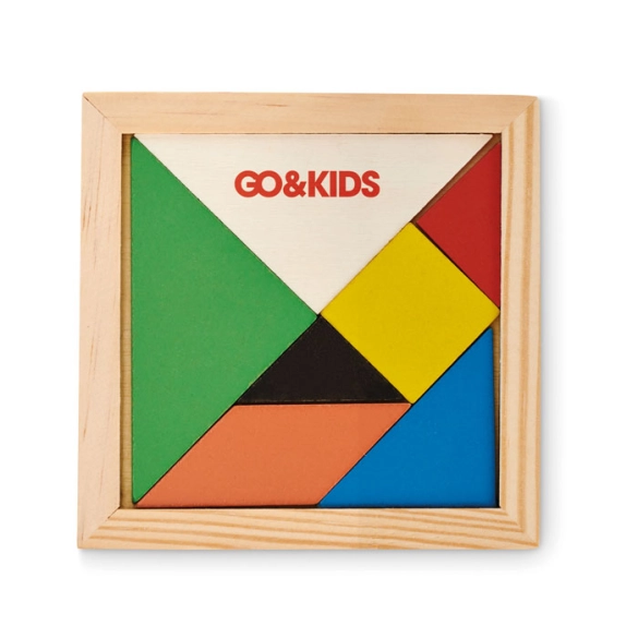 TANGRAM, Puzzle Tangram en bois