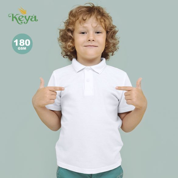 Polo Enfant Blanc "keya" YPS180
