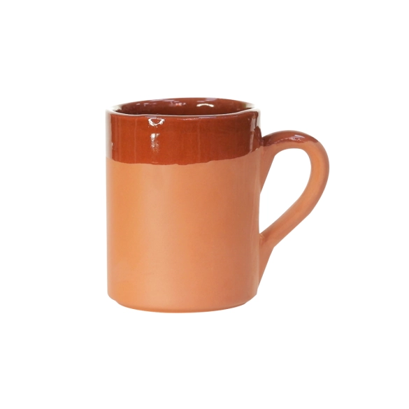 Tasse en argile  forme droite 330ml "Pampor"