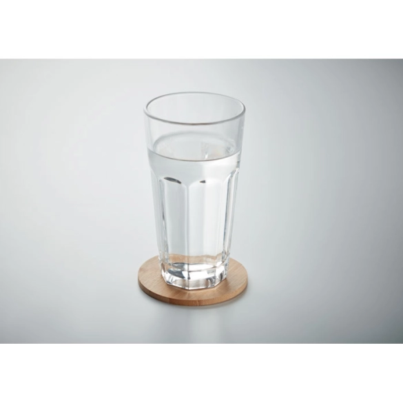 BAYIN, Sous-verre rond en bambou