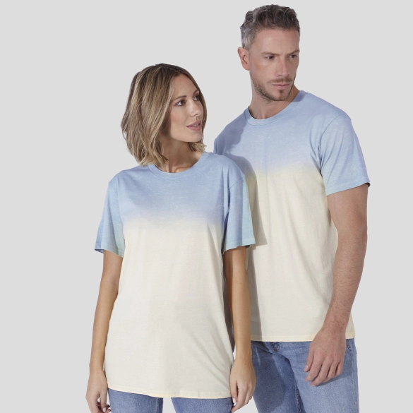 T-shirt unisexe bicolore 280gr "Nathan"